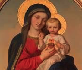 Marie,Mère, et son enfant